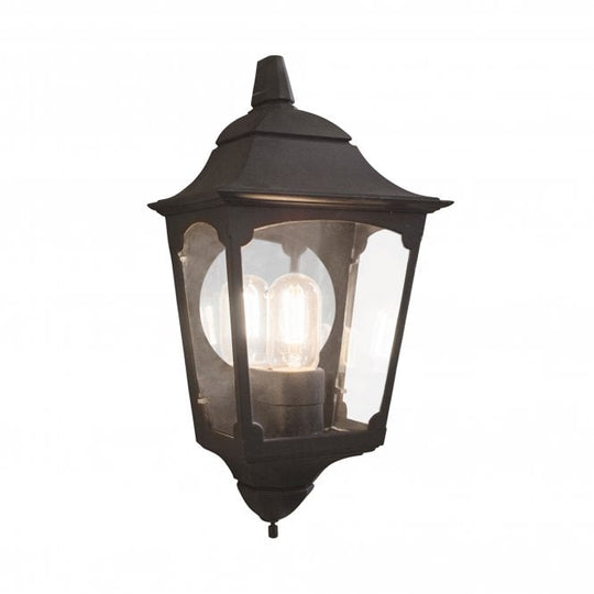 Chapel Half Lantern 2 with a Black finish