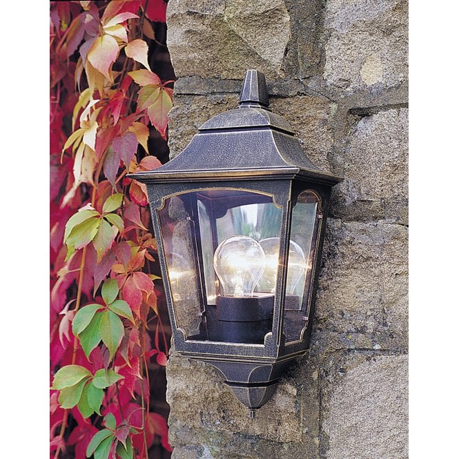 Chapel Half Lantern 2 with a Black finish
