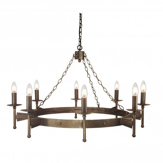 Cromwell 8 Light Chandelier in a Old Bronze finish