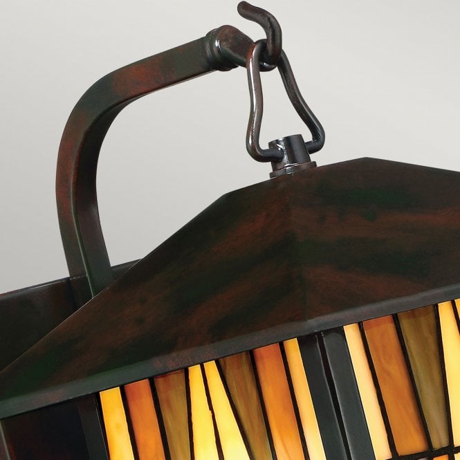 Inglenook 1 Light Outdoor Medium Wall Lantern Valiant Bronze
