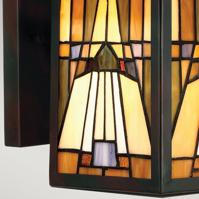Inglenook 1 Light Outdoor Medium Wall Lantern Valiant Bronze