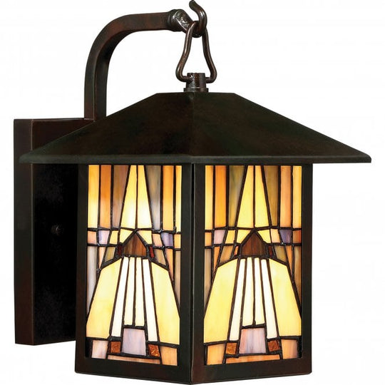 Inglenook 1 Light Outdoor Small Wall Lantern Valiant Bronze