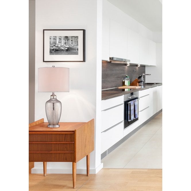 Nicolls 1 Light Table Lamp Mercury Glass