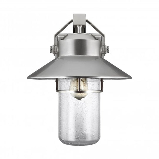 Boynton Large Wall Lantern Painted Brushed Steel