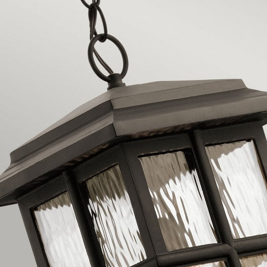 Beacon Square 1 Light Chain Lantern Olde Bronze