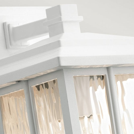 Beacon Square 1 Light Wall Lantern White