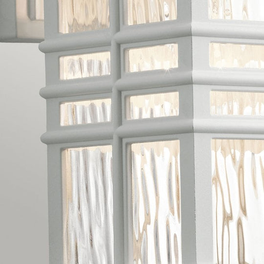 Beacon Square 1 Light Wall Lantern White