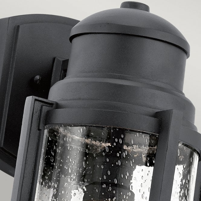Suri 1 Light Wall Lantern Textured Black