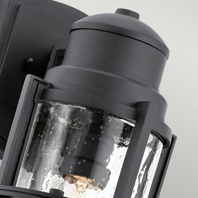 Suri 1 Light Wall Lantern Textured Black