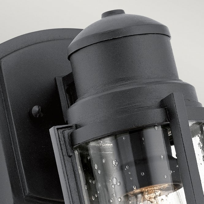 Suri 1 Light Wall Lantern Textured Black