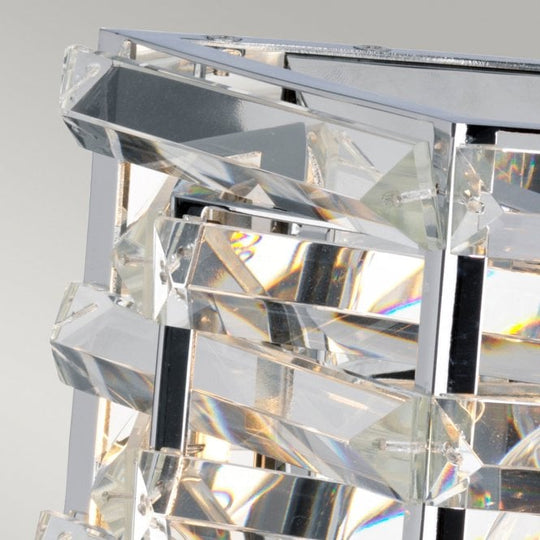 Shoal 2 Light Wall Light Polished Chrome / Nickel