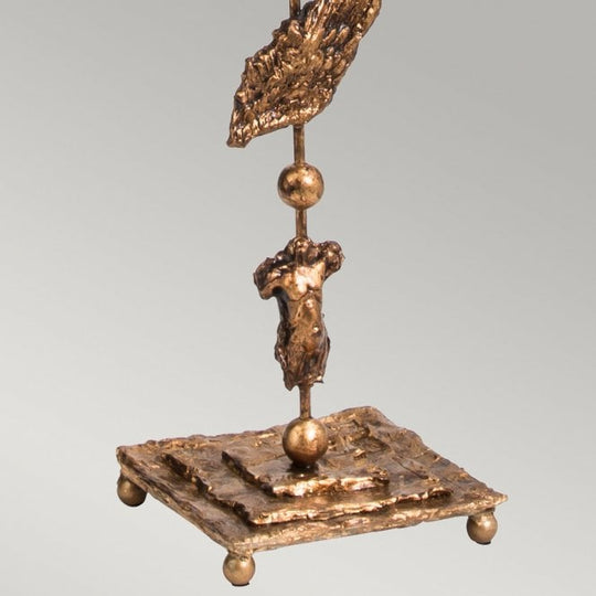 Fragment Gold Table Lamp Aged Gold