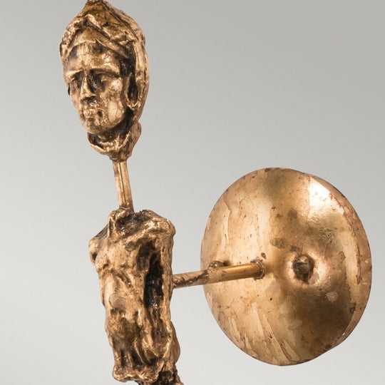 Fragment Gold 1Lt Wall Light Gold leaf