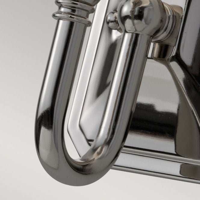 Concord bathroom Wall Light with a polished chrome finish