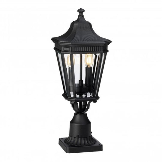 Cotswold Lane Medium Pedestal with a black finish