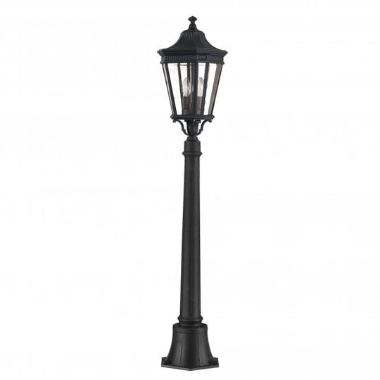 Cotswold Lane Medium Pillar with a black finish