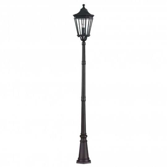 Cotswold Lane Large Post with a black finish