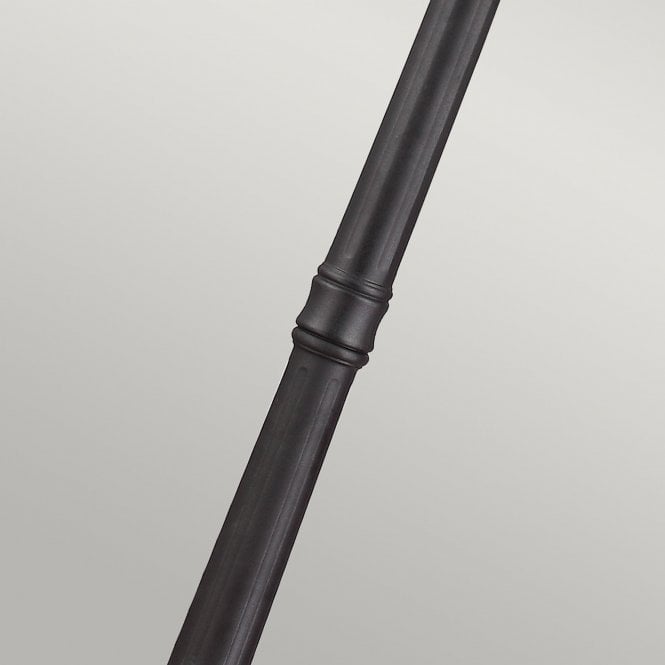 English Bridle Large Lamp Post in a Black finish