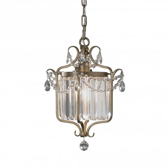 Gianna Single Tier Ceiling Pendant with Gilded Silver finish