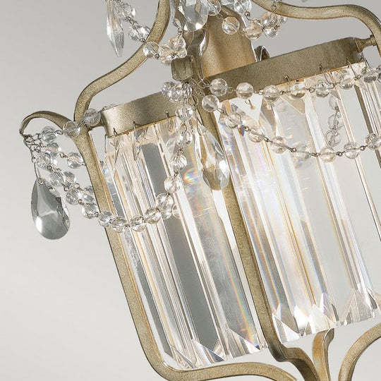 Gianna Single Tier Ceiling Pendant with Gilded Silver finish