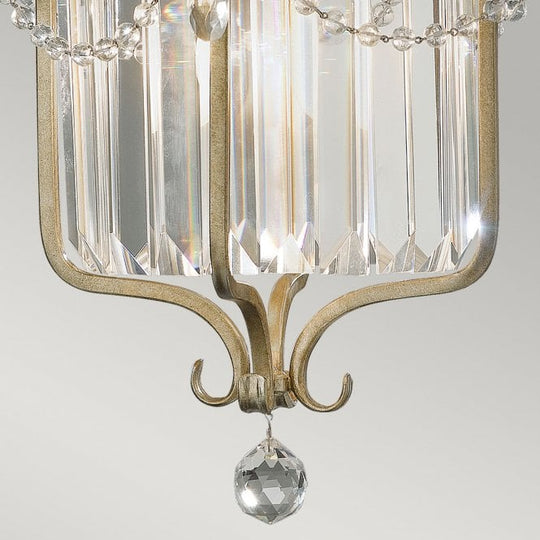 Gianna Single Tier Ceiling Pendant with Gilded Silver finish