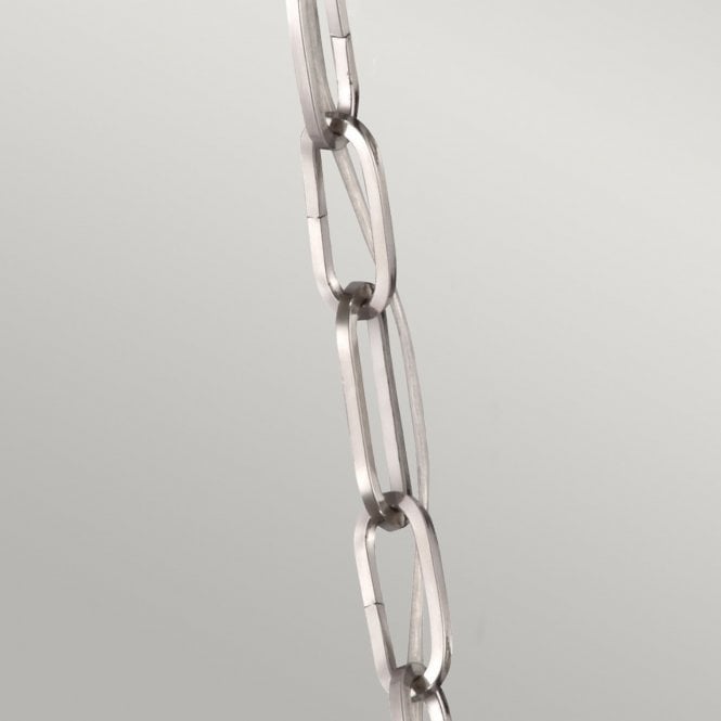 Harrow Medium Pendant with a Polished Nickel finish