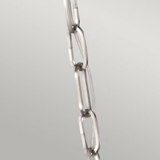 Harrow Medium Pendant with a Polished Nickel finish