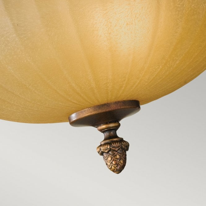 Kelham Hall Flush Firenze Gold/British Bronze