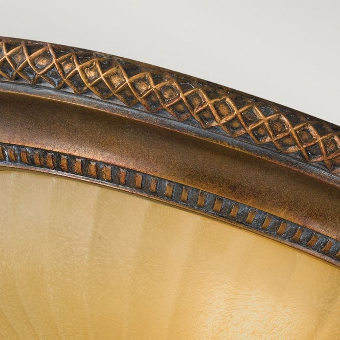 Kelham Hall Flush Firenze Gold/British Bronze