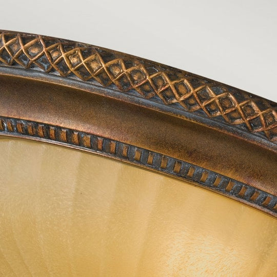 Kelham Hall Flush Firenze Gold/British Bronze