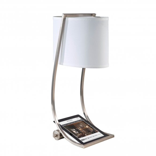 Lex Table Lamp Brushed Steel Brushed Steel