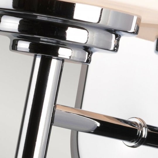 Malibu 1Lt Wall Light Polished Chrome