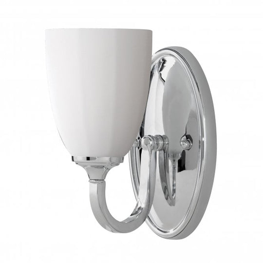 Perry 1Lt Wall Light Polished Chrome