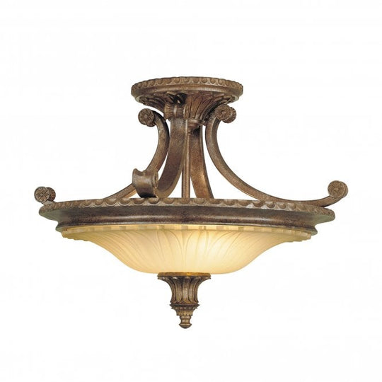 Stirling Castle 2Lt Semi-Flush British Bronze