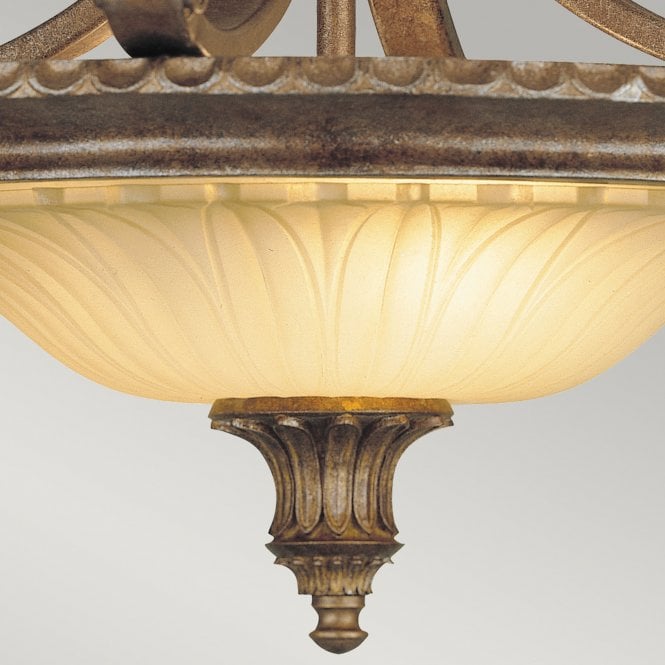 Stirling Castle 2Lt Semi-Flush British Bronze