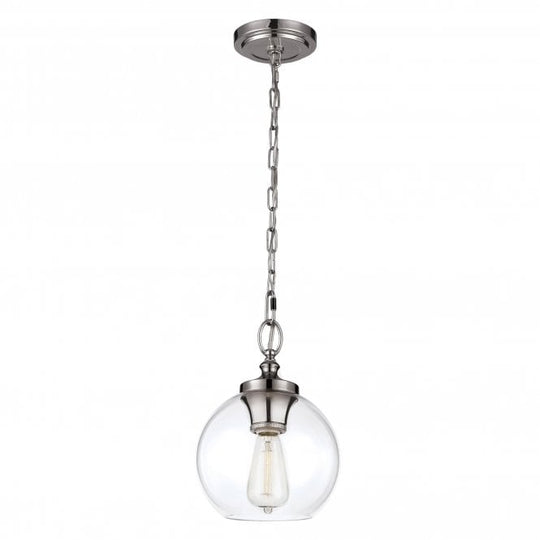 Tabby Mini Pendant Polished Chrome / Nickel