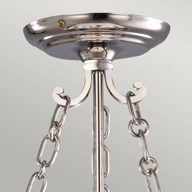 Finsbury Park Pendant Small Polished Nickel