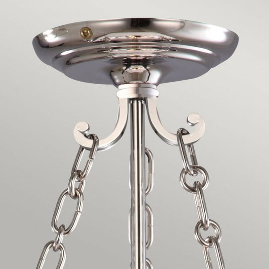 Finsbury Park Pendant Small Polished Nickel