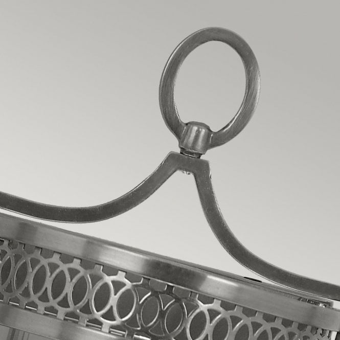Guildhall Wall Light in a Polished Nickel finish