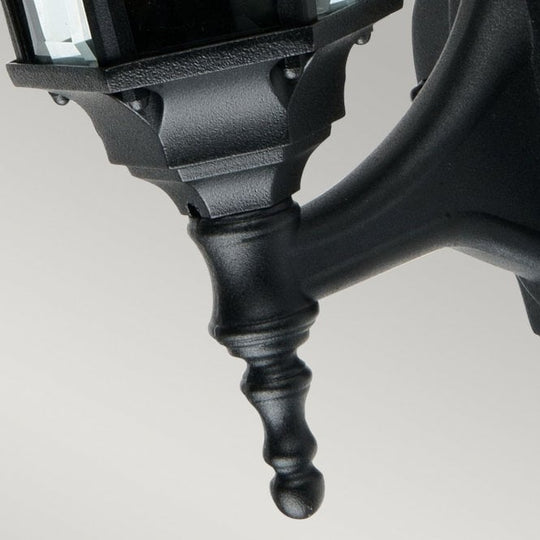 Ledbury Wall Lantern Black