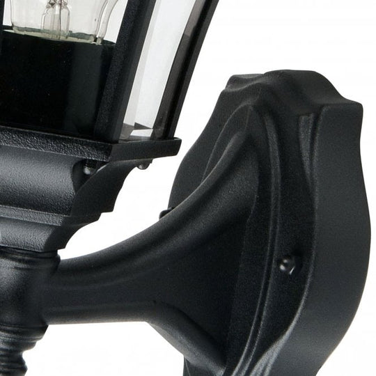Ledbury Wall Lantern Black