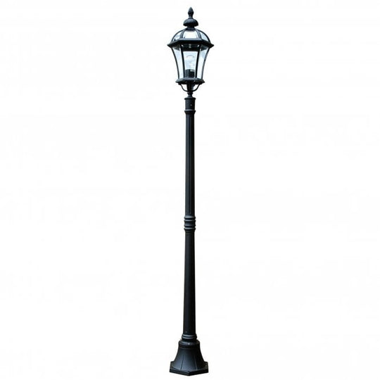 Ledbury Lamp Post Lantern Black