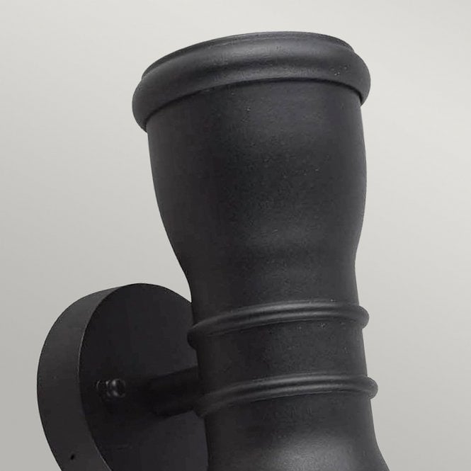 Malvern Wall Lantern Black
