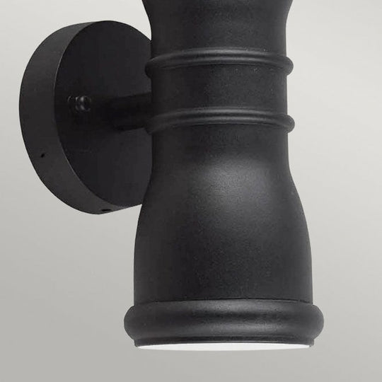 Malvern Wall Lantern Black