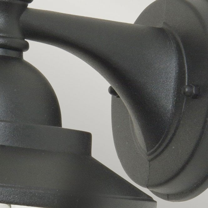 Sandown Wall Lantern Black