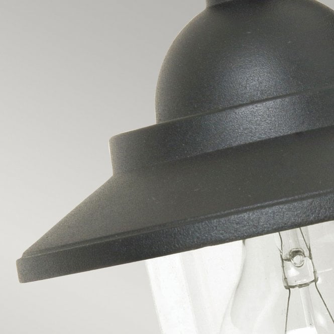 Sandown Wall Lantern Black
