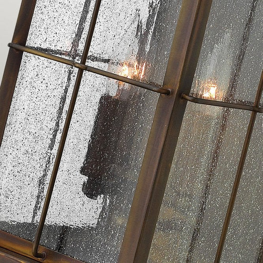 Bingham 3Lt Large Wall Lantern Sienna