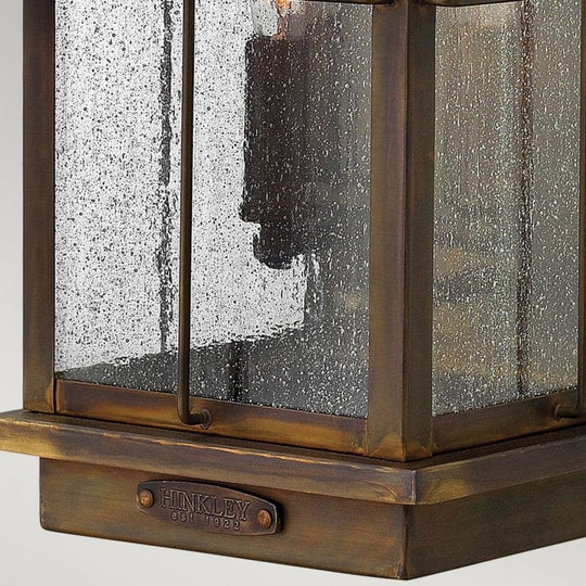 Bingham 3Lt Large Wall Lantern Sienna