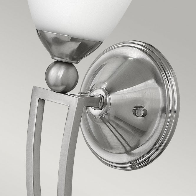 Bolla Wall Torchiere Brushed Nickel