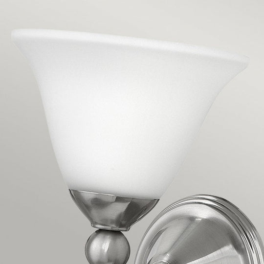 Bolla Wall Torchiere Brushed Nickel